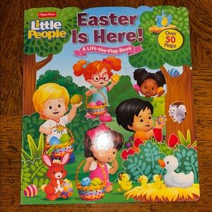 Fisher-Price Little People Easter Is Here! Lift-the-Flap Book